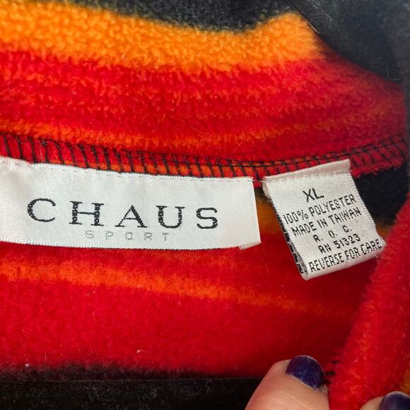 Vintage Chaus Sport Western Fleece Button Up Jacket Women’s XL - Picture 5 of 8